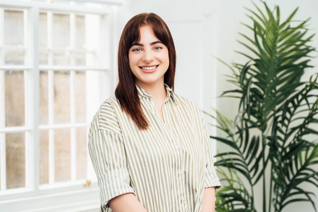 A photo of one of our client account managers Tia Coppola